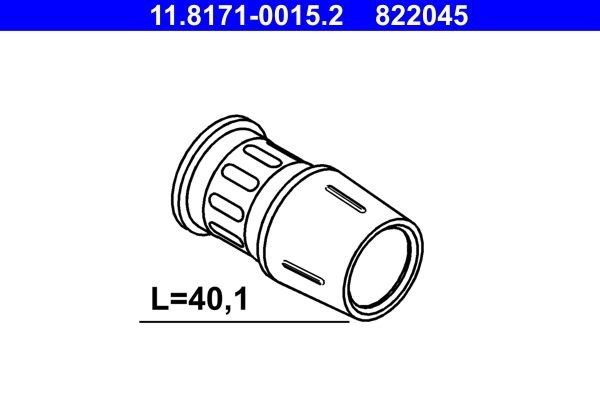 ATE Brake Caliper Guide Sleeve 11.8171-0015.2